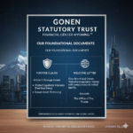 Purpose Clause of our Governing Instrument and a Welcome Letter for our Beneficial Owners