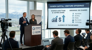 NEWS BRIEF: Gonen Capital Announces Strategic “Dollar-Share” Venture Offerings
